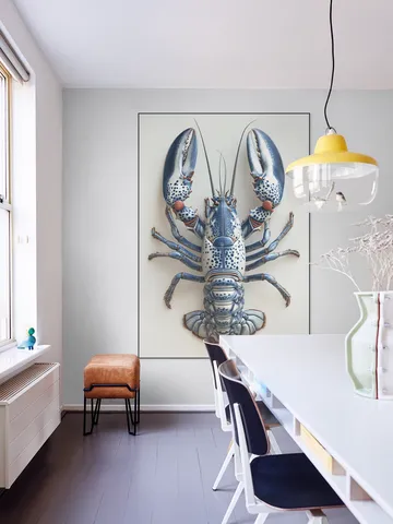 Delft Blue Lobster - White