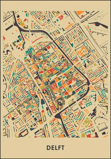 Delft Mosaic Map
