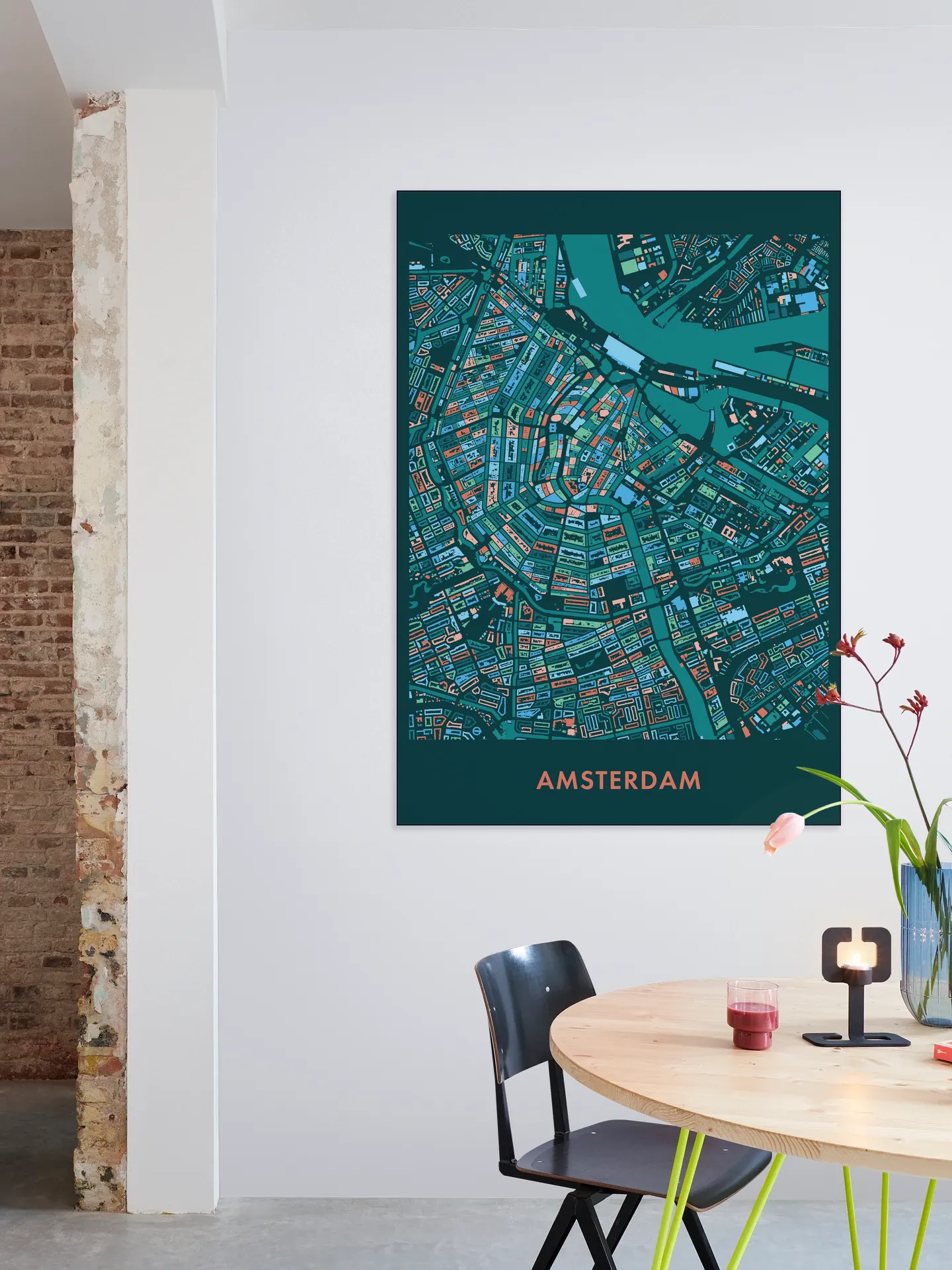 Amsterdam Mozaïek Teal