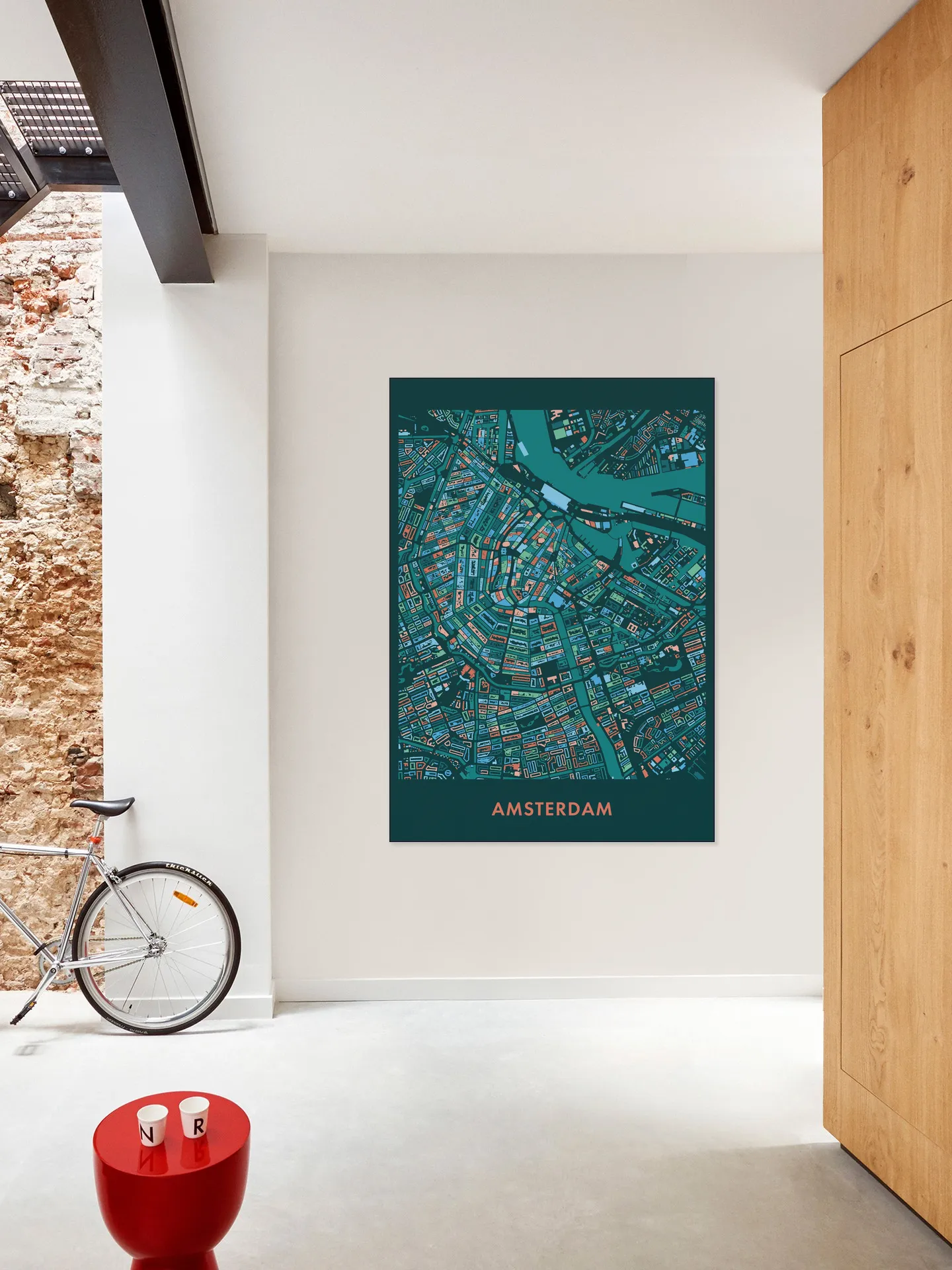 Amsterdam Mozaïek Teal