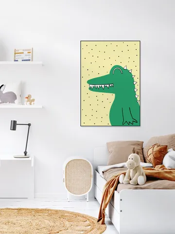 Yellow and Crocodile