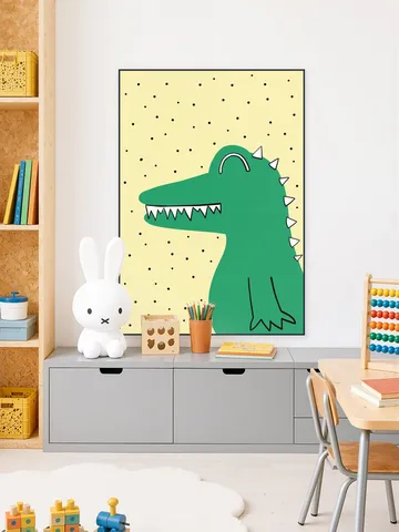 Yellow and Crocodile