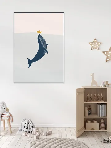 Blue Whale Sailing Boat