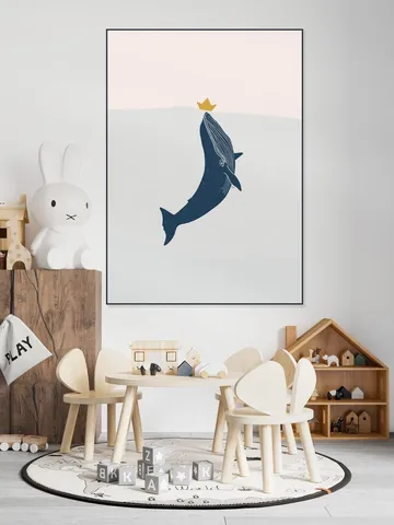 Blue Whale Sailing Boat