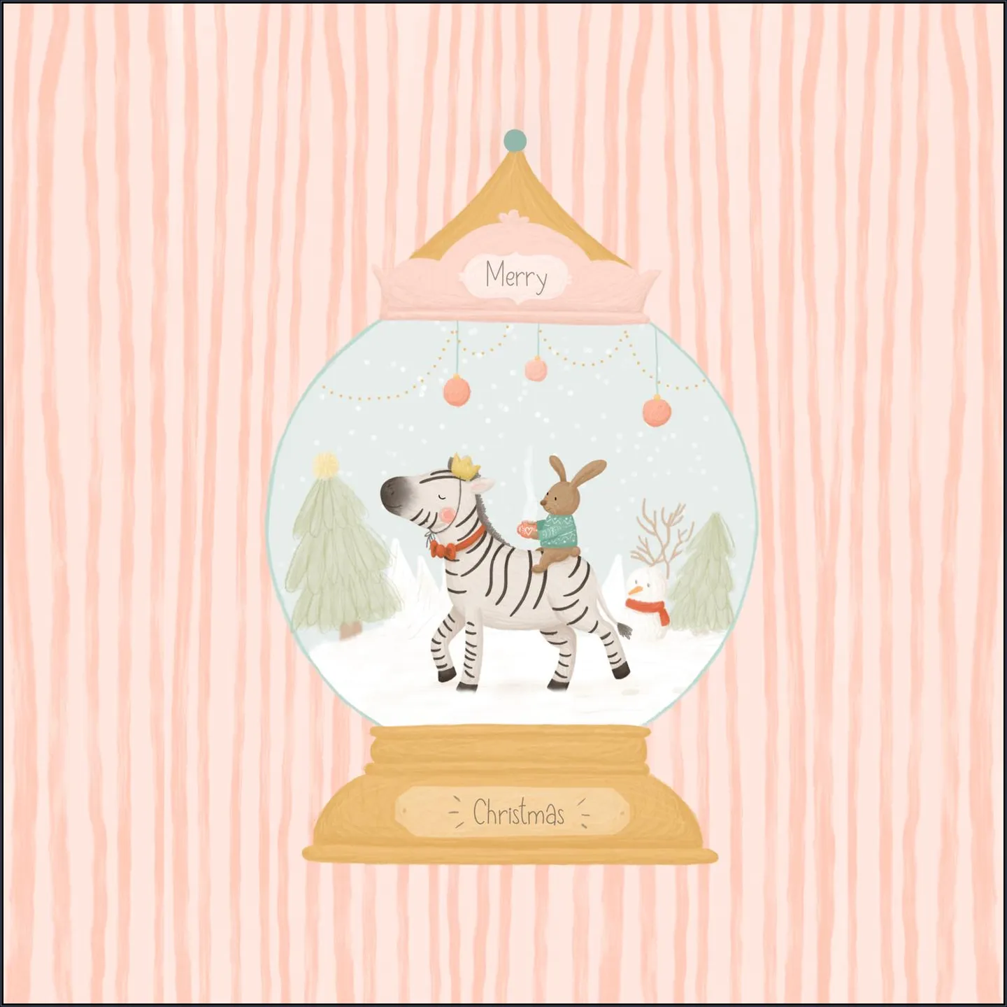 Merry Christmas Globe