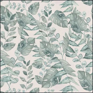 Watercolour botanical foliage