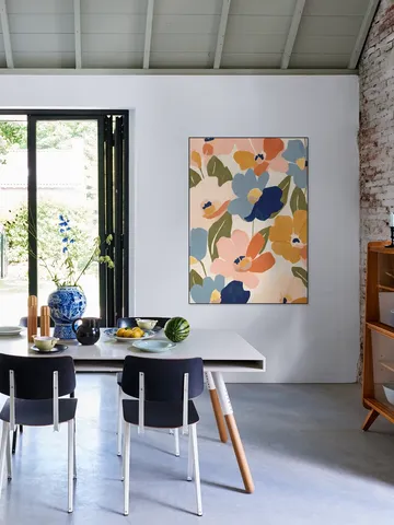 Soft Abstract Floral Garden