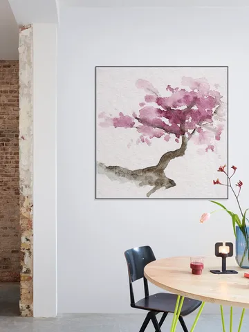 Japanese Tree with Pink Cherry Blossom