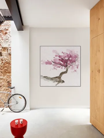 Japanese Tree with Pink Cherry Blossom