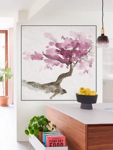 Japanese Tree with Pink Cherry Blossom