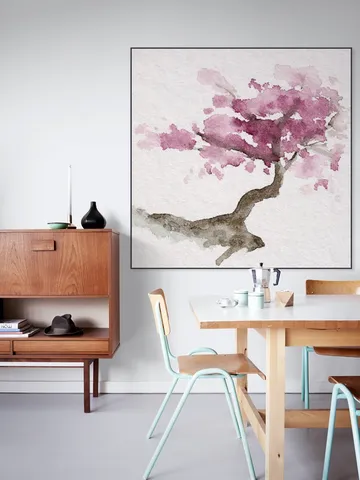 Japanese Tree with Pink Cherry Blossom