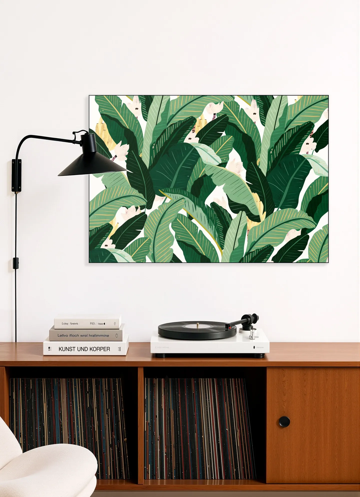 Banana Leaf Neutral White
