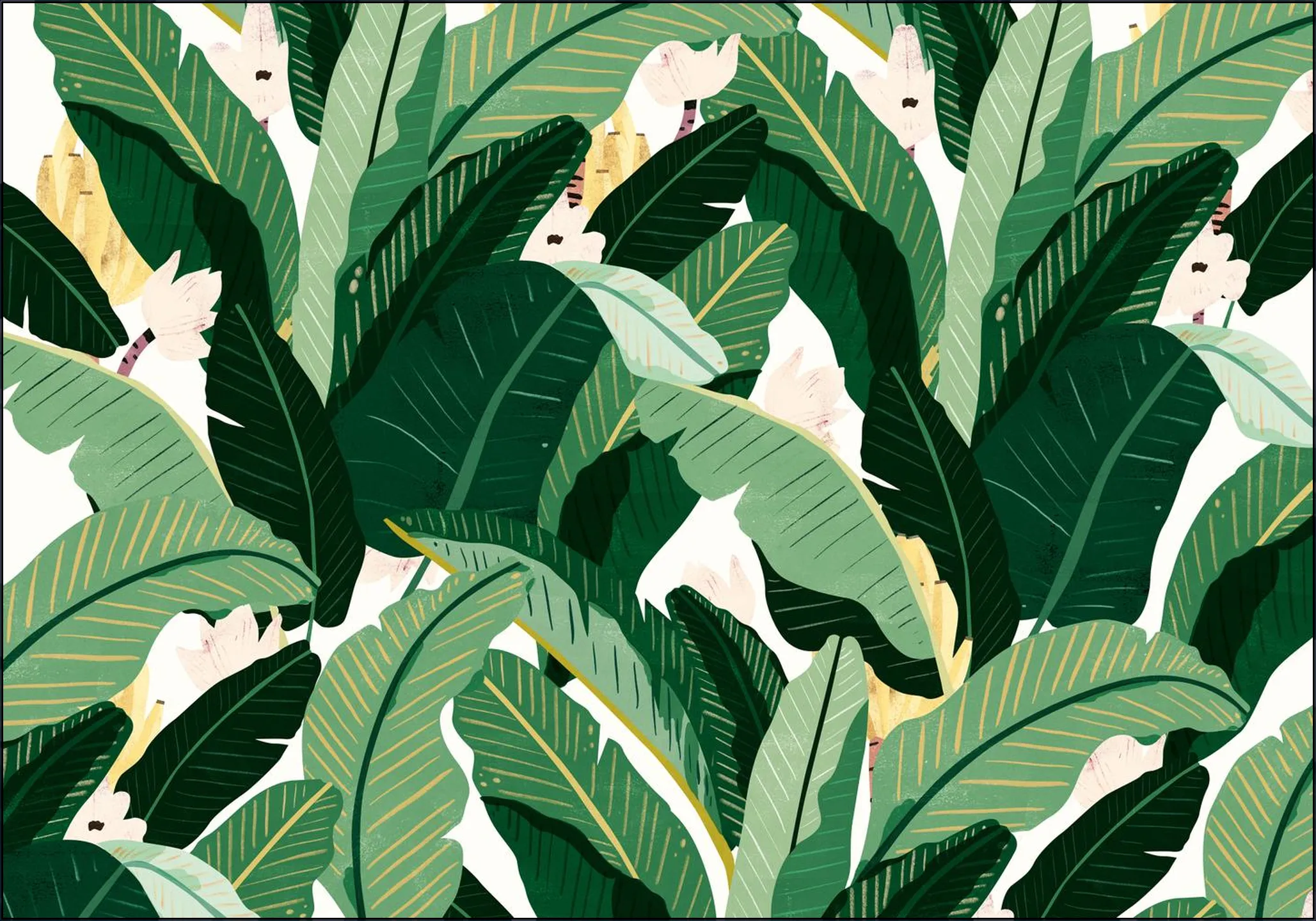 Banana Leaf Neutral White