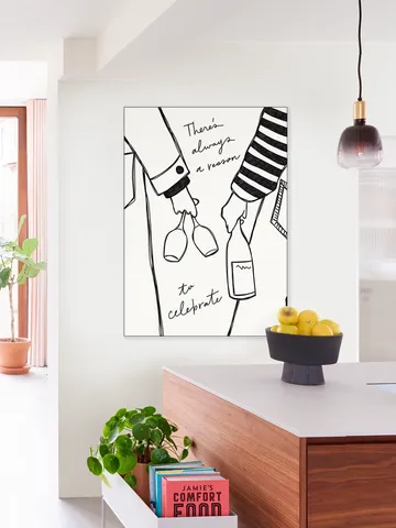 Woman holding wine bottle and wine glass