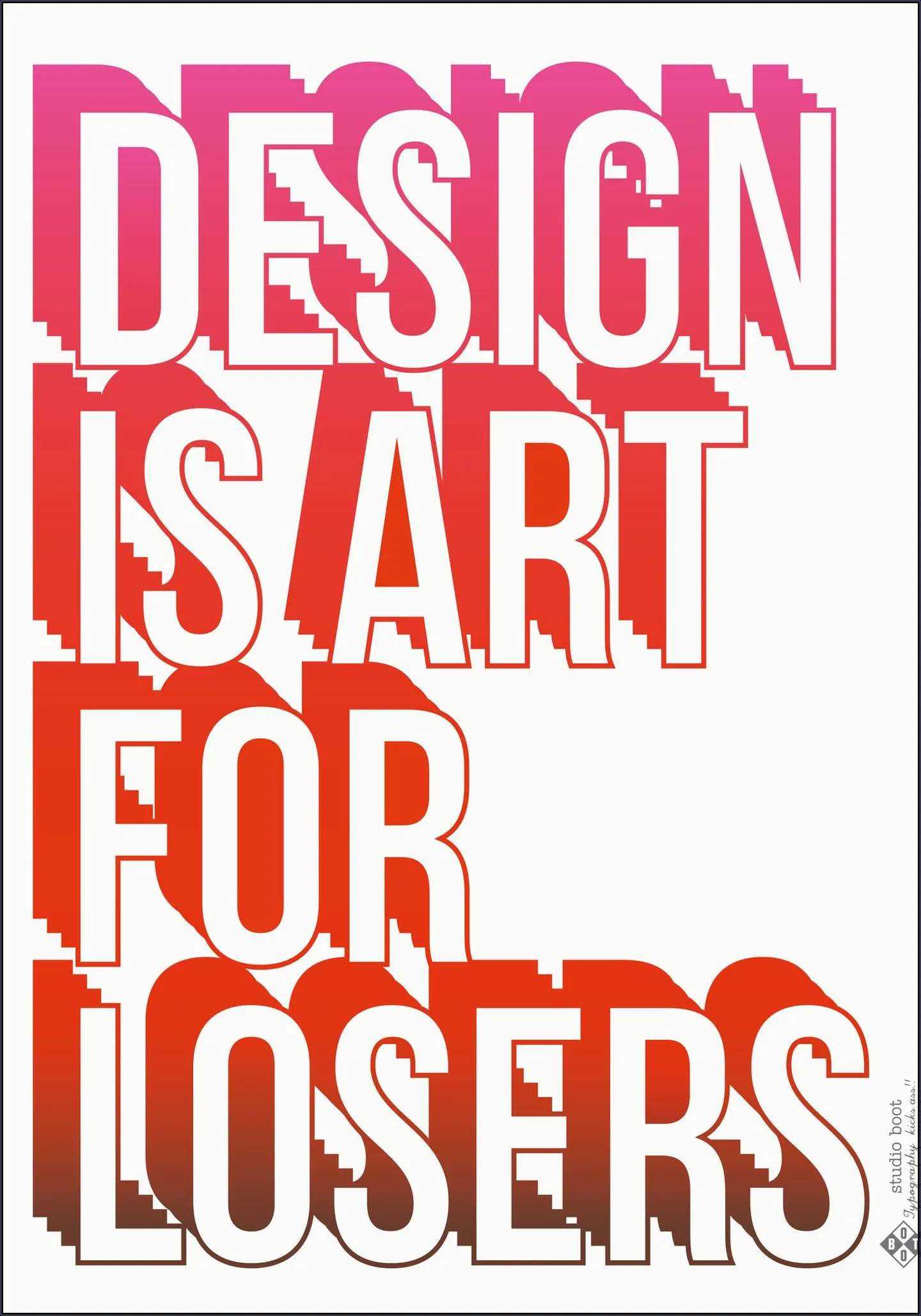 Design is art for losers