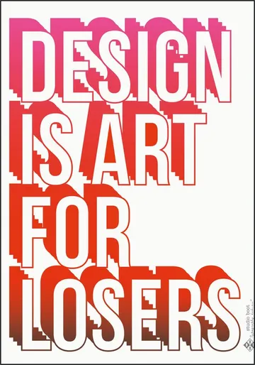 Design is art for losers