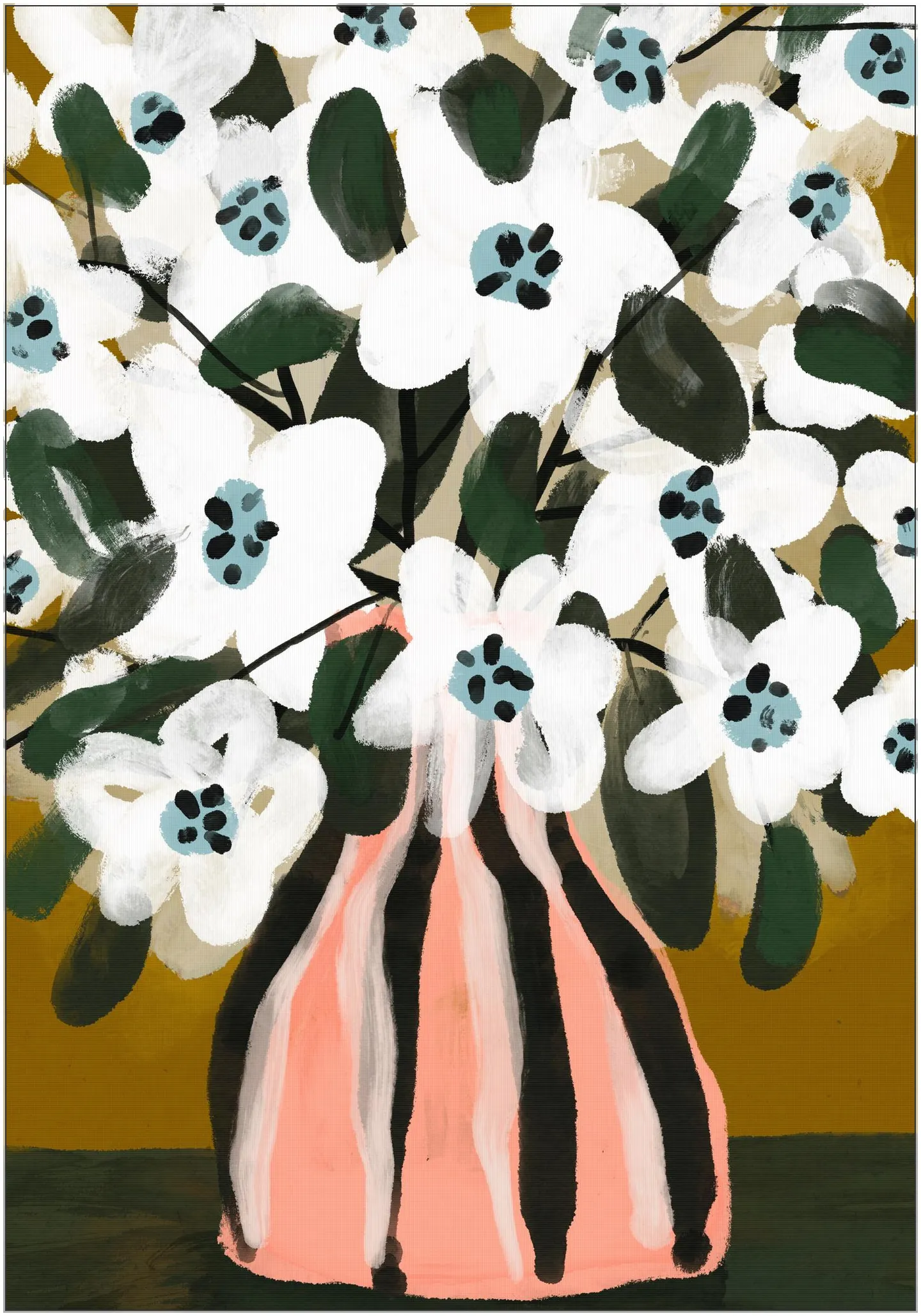 Pastel Flower Impression No 9