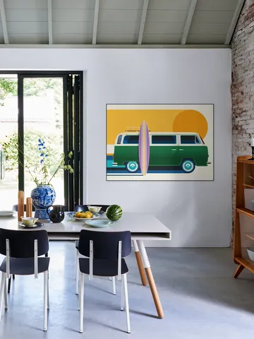 Vintage Camping Bus