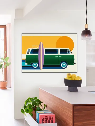 Vintage Camping Bus