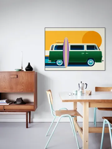 Vintage Camping Bus