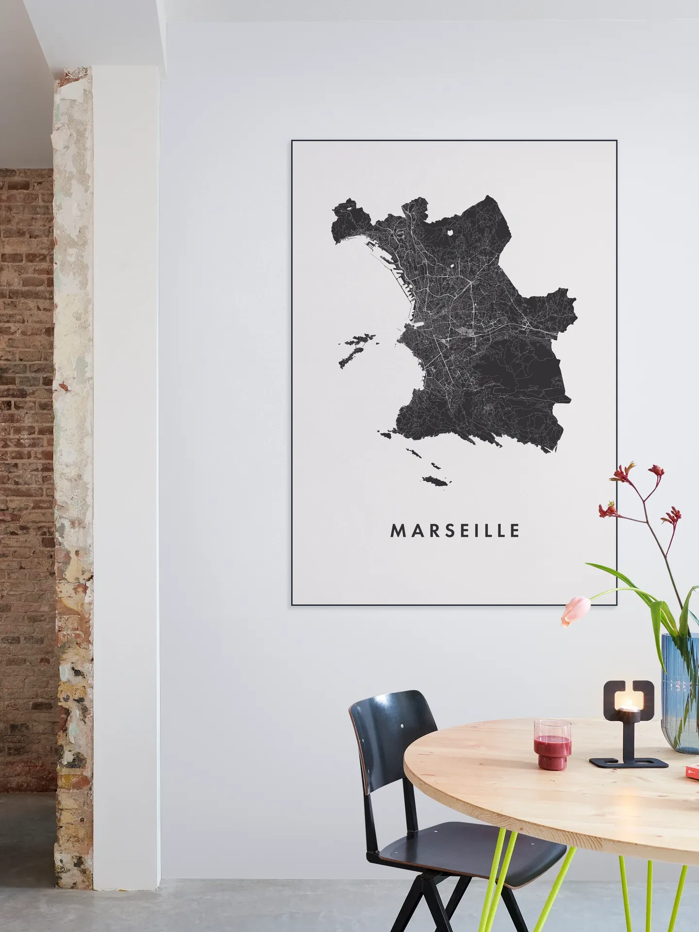 Marseille City Map