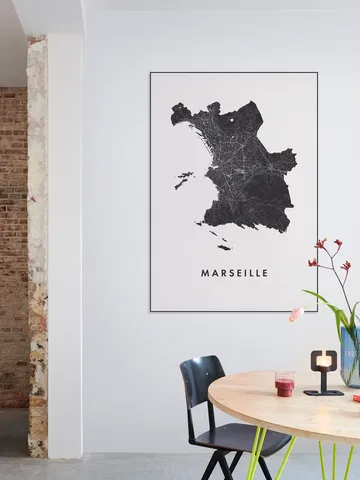Marseille City Map