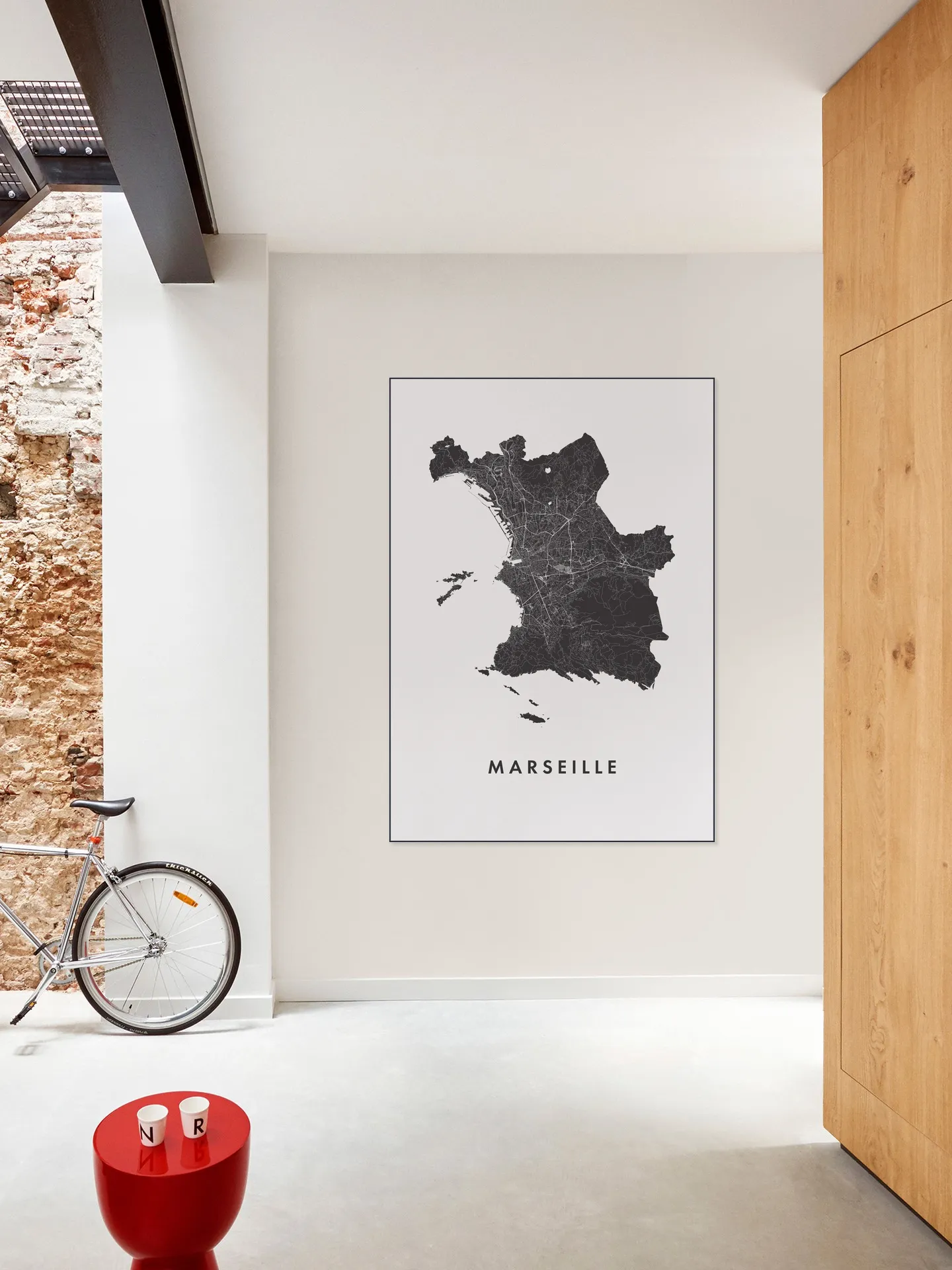 Marseille City Map