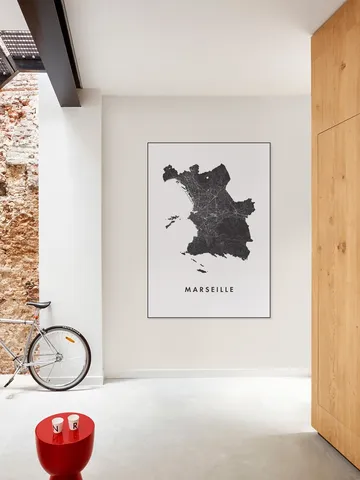 Marseille City Map