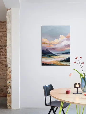 Pastel Mountain Reverie