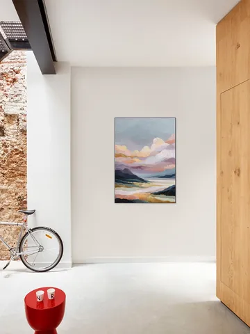 Pastel Mountain Reverie