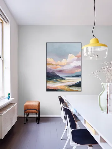 Pastel Mountain Reverie