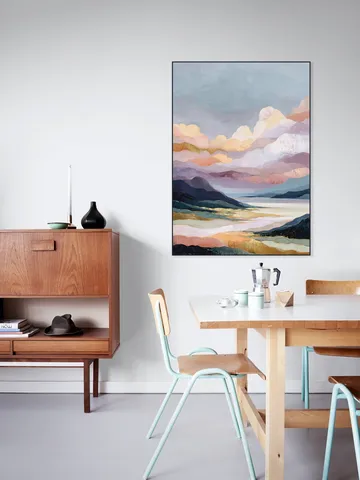 Pastel Mountain Reverie