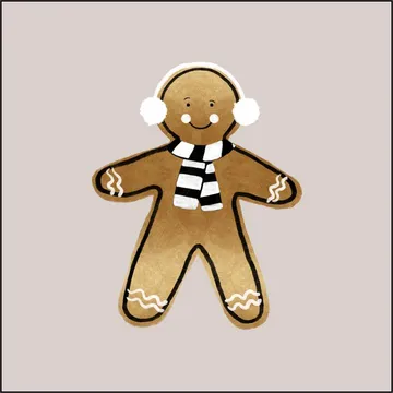 Xmas Gingerbread Man