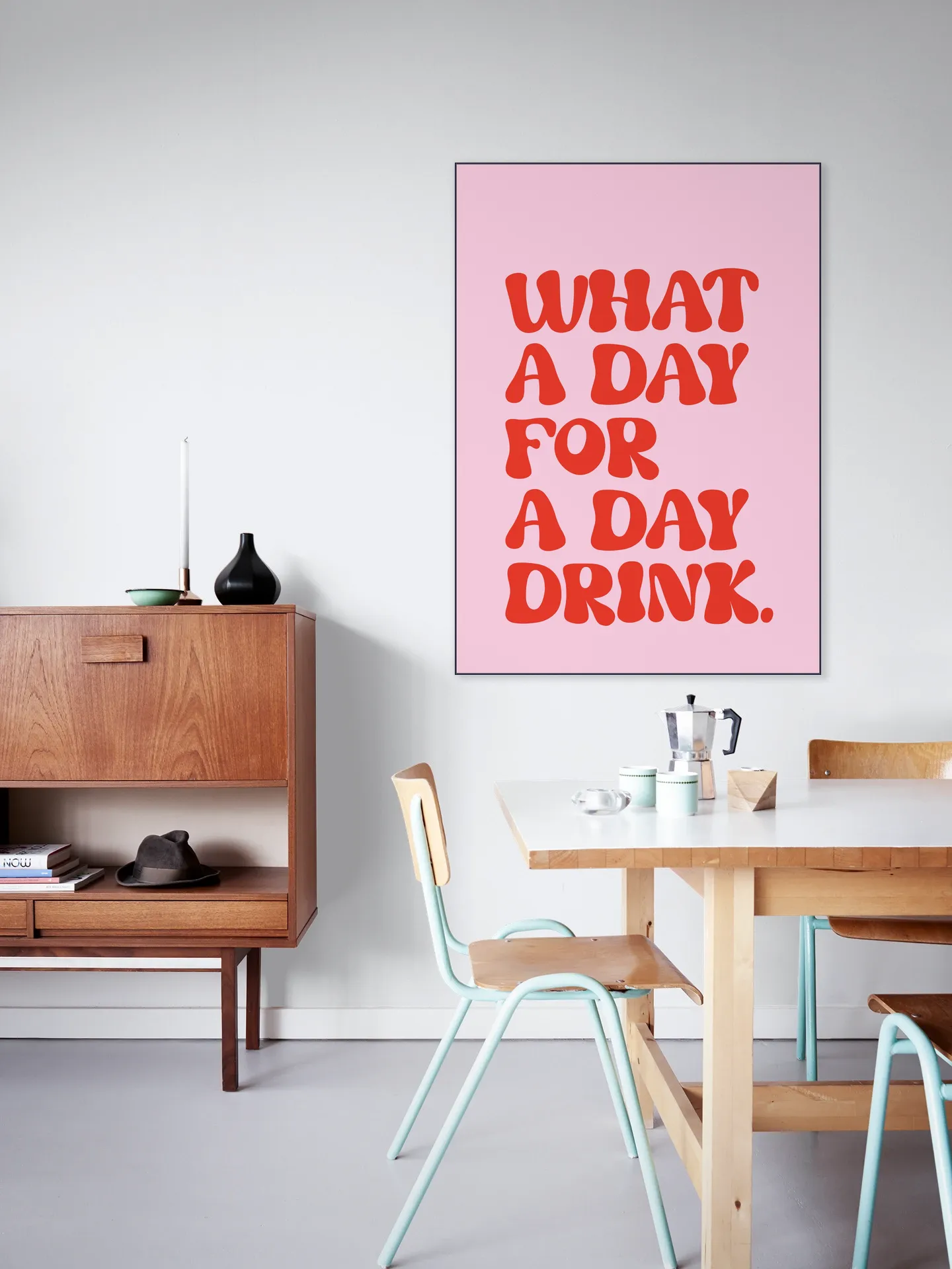 Retro Day Drink Quote