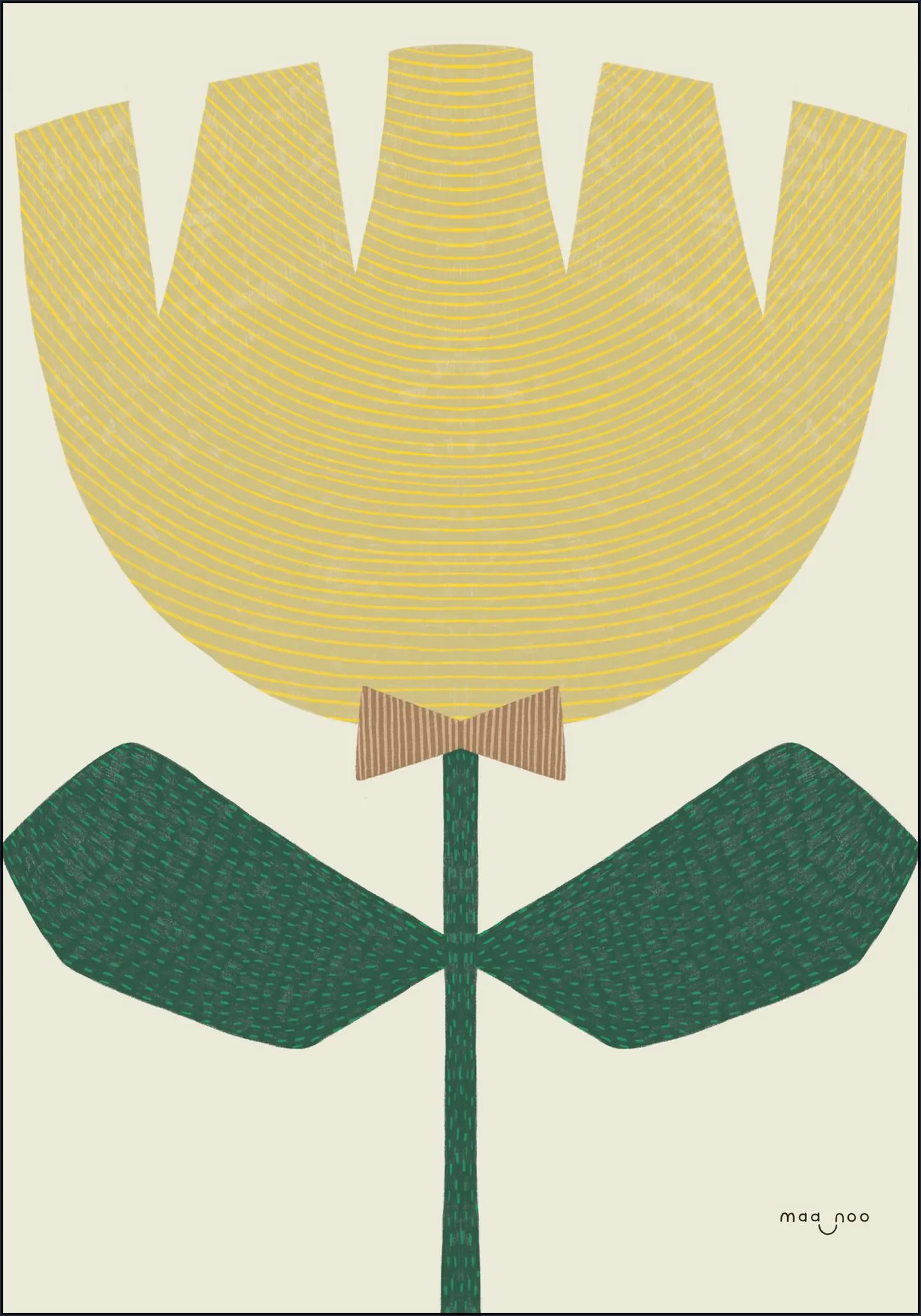 Flower with Bow