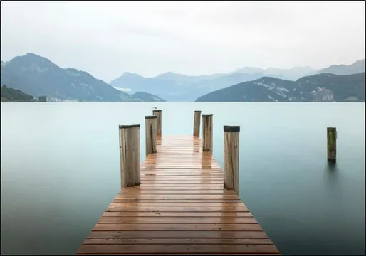A Silent Moment at the Lake