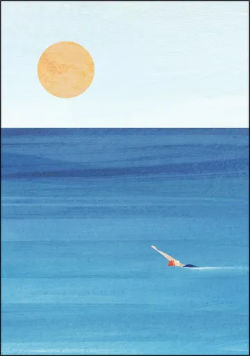 Sunset Swim