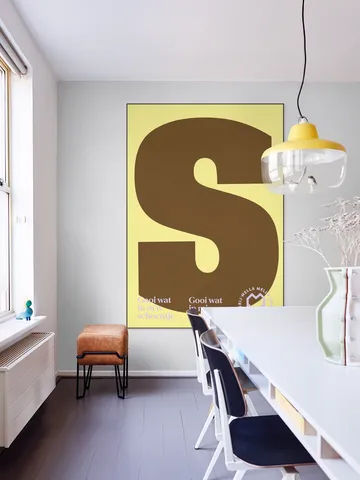 Chocoladeletter S van Sint