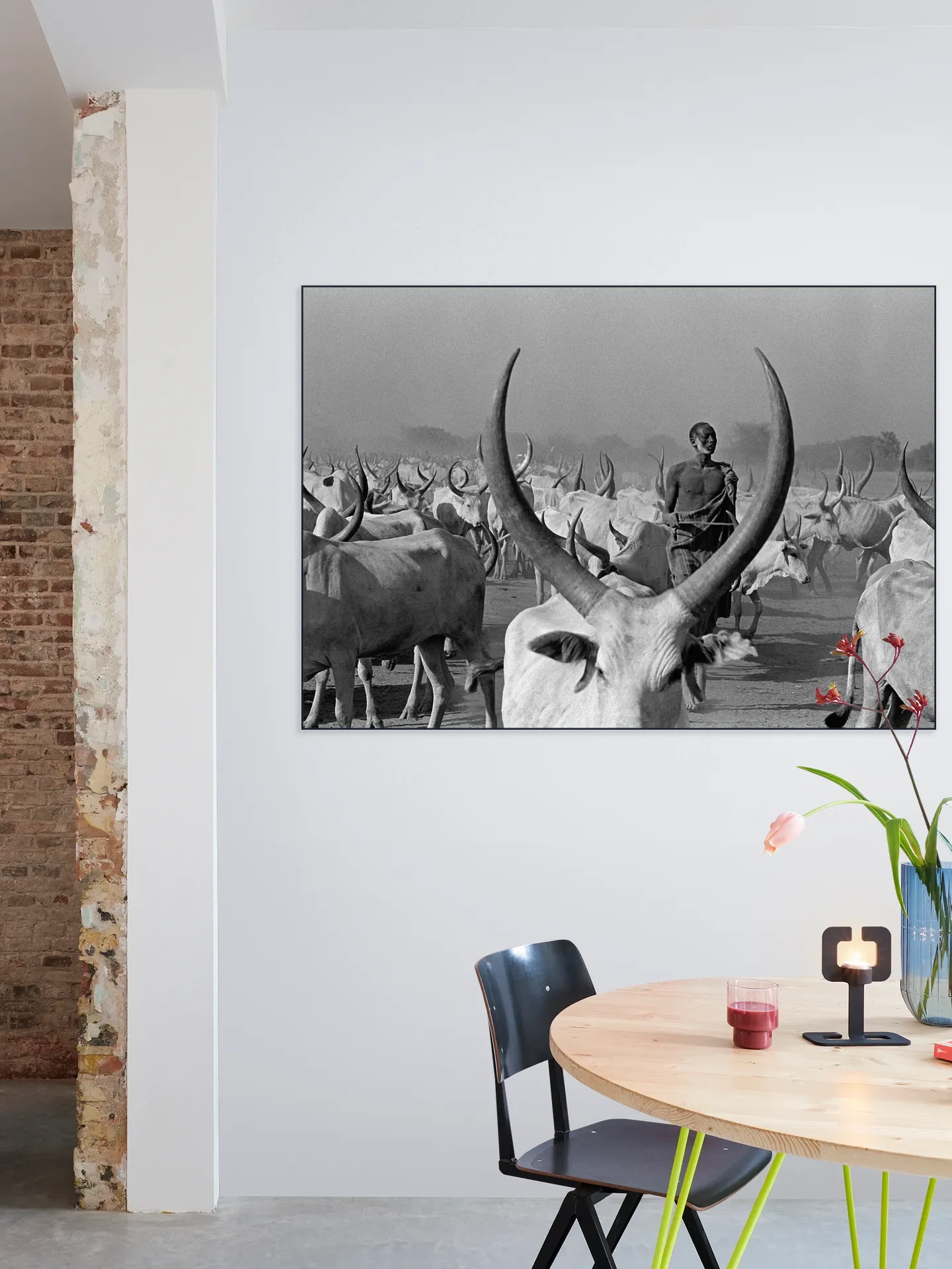 Dinka Cows with Pastor