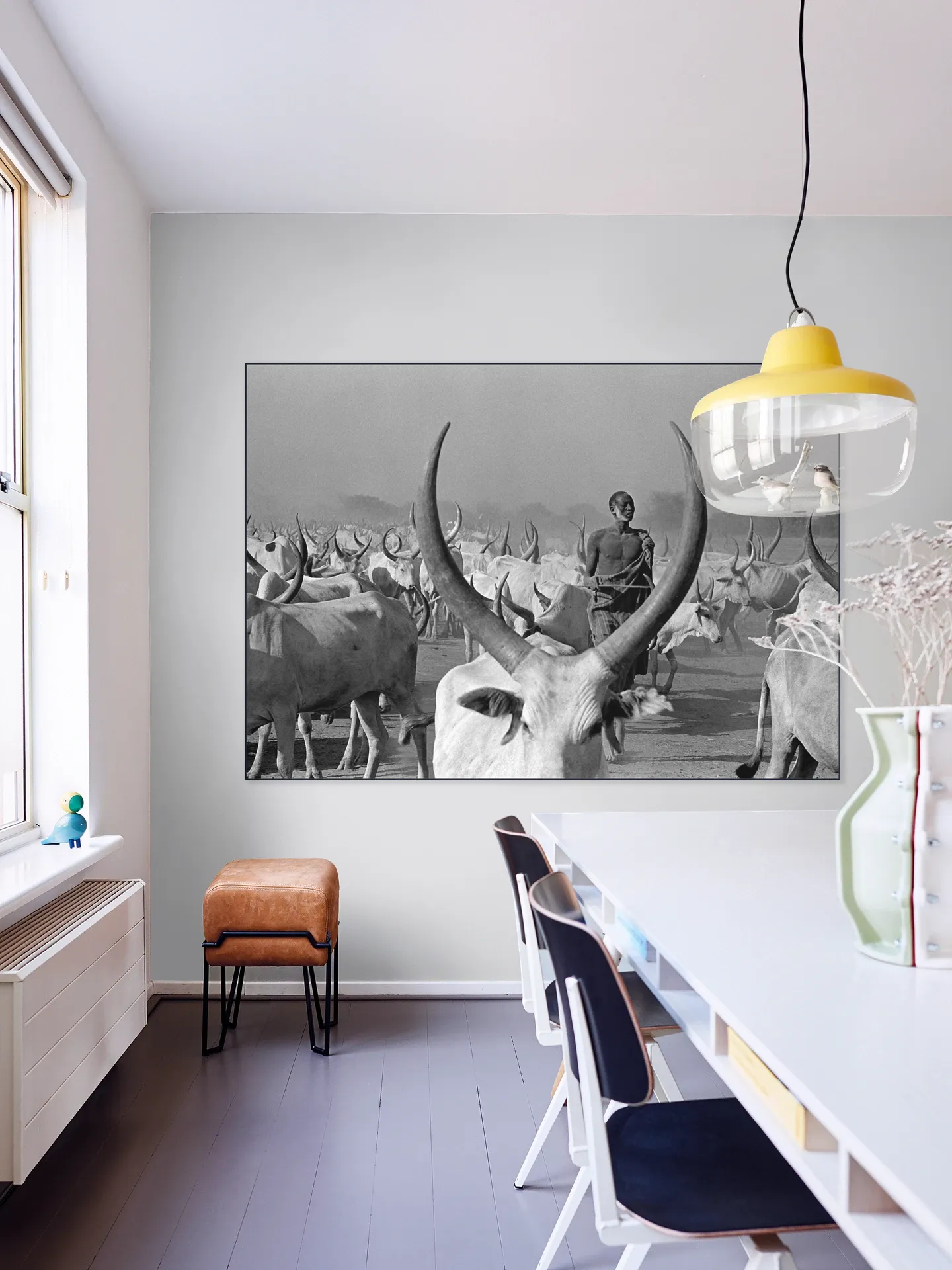 Dinka Cows with Pastor