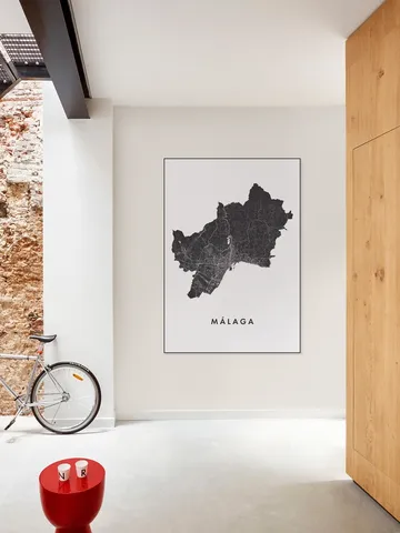 Málaga City Map