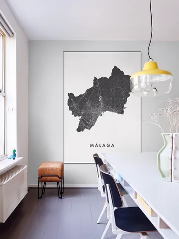 Málaga City Map