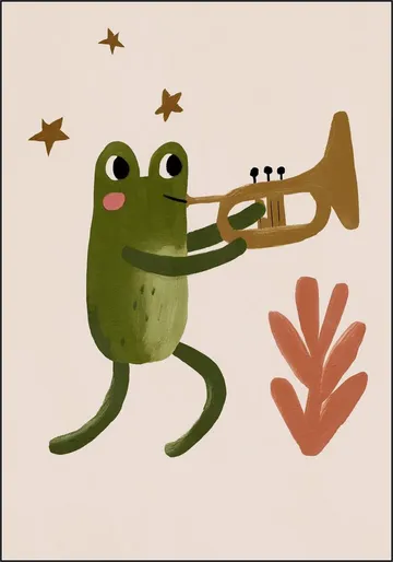 Frog and Trumpet