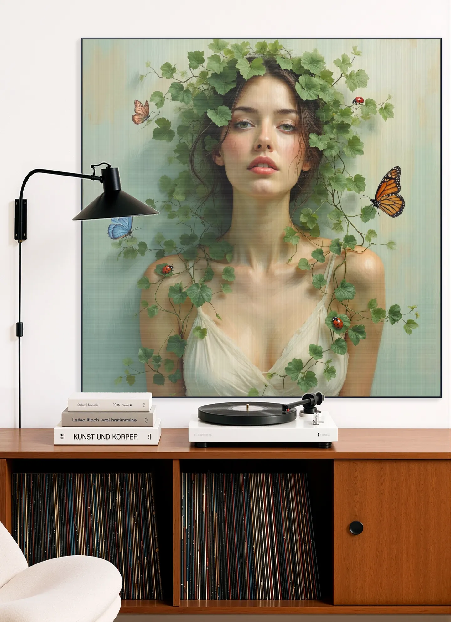 She in Living Green