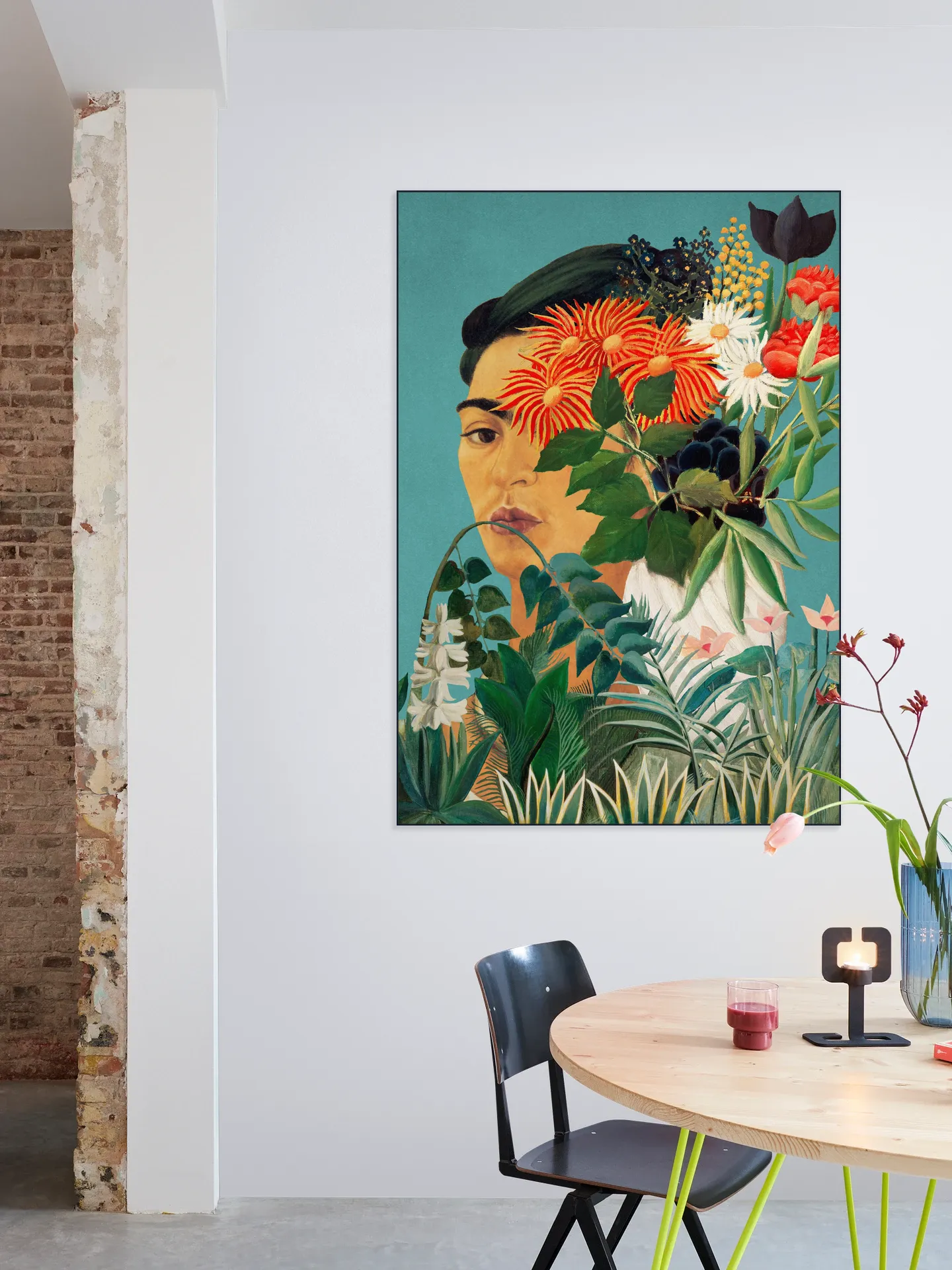 Frida in Henri's Garden