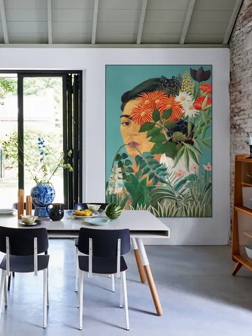Frida in Henri's Garden