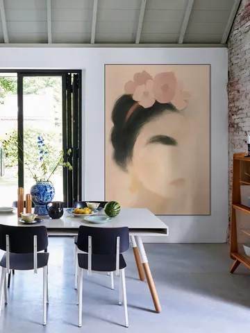 Whispering Floral Portrait Frida