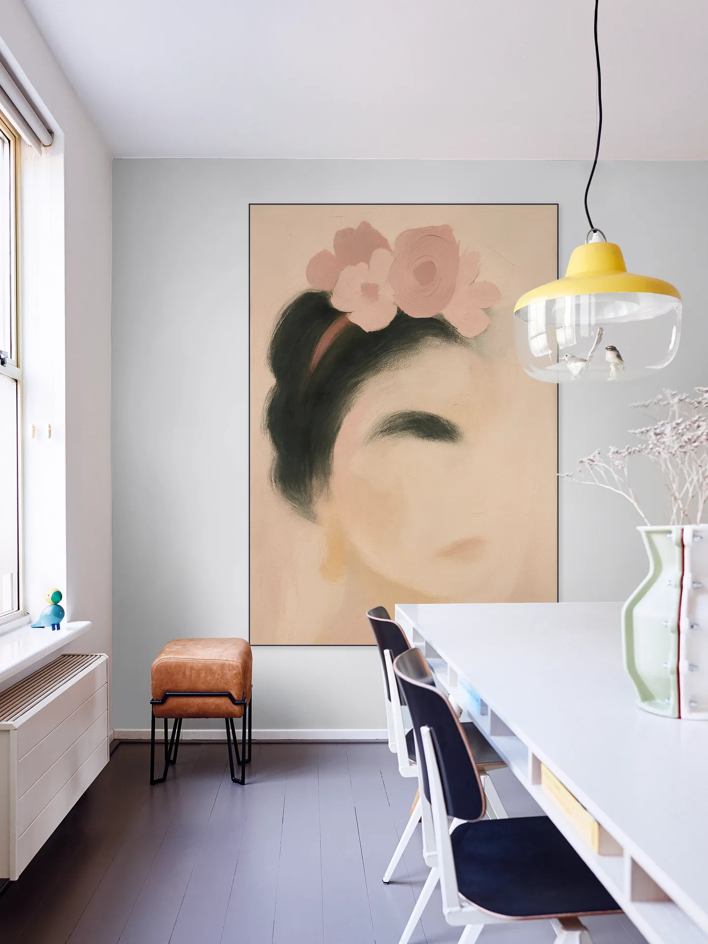 Whispering Floral Portrait Frida