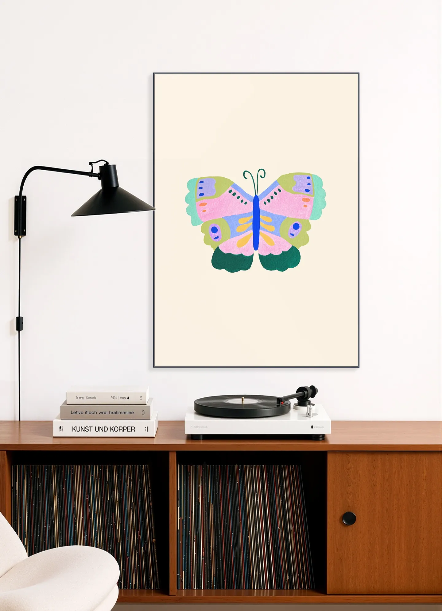 Floral Fantasy Butterfly