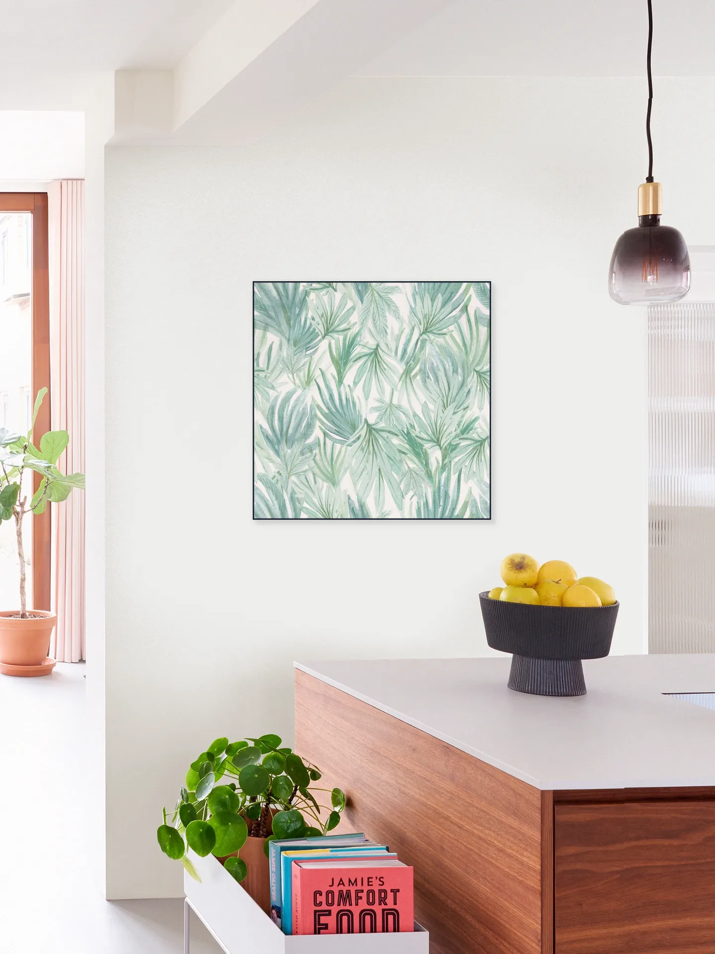 Watercolour Jungle Leaves